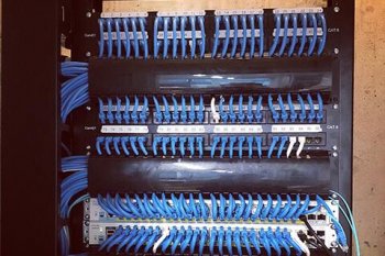 Cable Organization in Server Room
