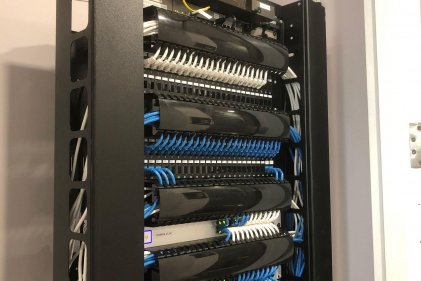 Office Server Room Cabling