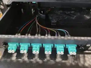 Running Cables Fiber Optic Cable Install