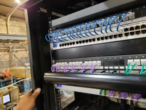 Rack Cleanup in Oakville and Rack Design example from Running Cables